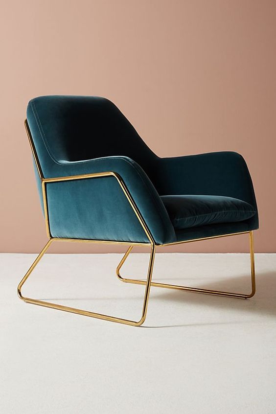 Lexina Velvet Arm chair