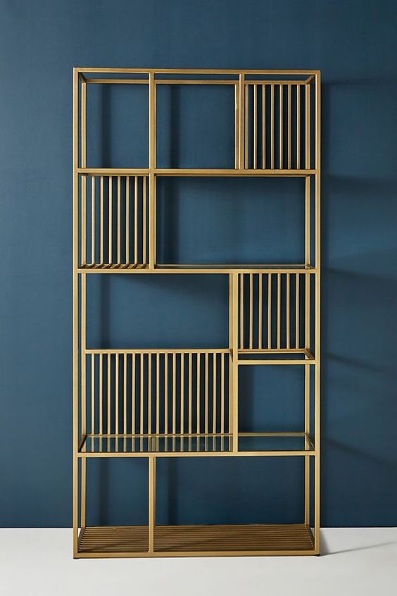 Irregular Stainless steel Bookshelf