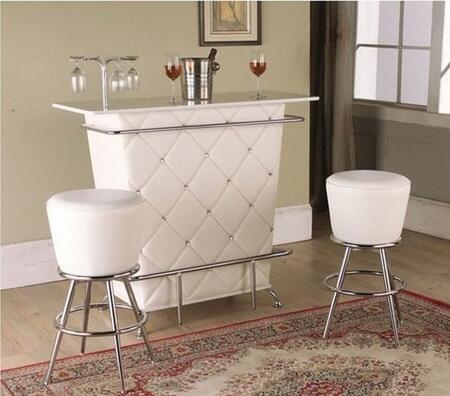 Tashara Bar Table + 2 Bar Stools