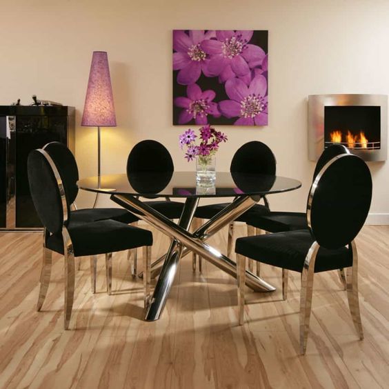 Aubre 5 Piece Dining Set