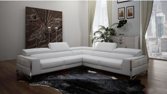 Casametz leather Sectional sofa