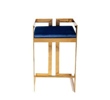 Load image into Gallery viewer, Modern gold Bar stool
