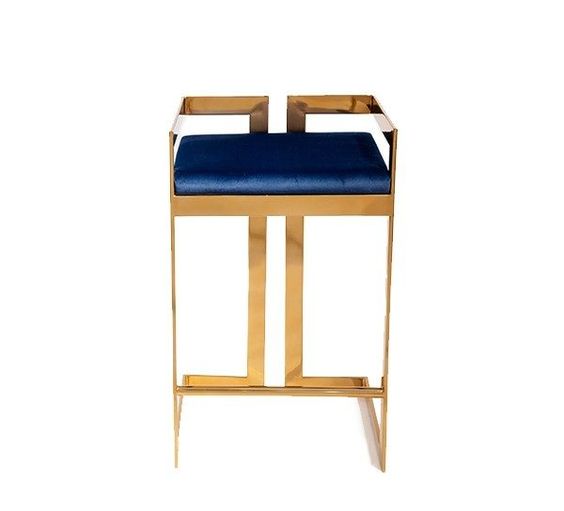 Modern gold Bar stool