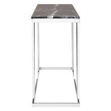 Load image into Gallery viewer, Aakley marble stainless steel console table
