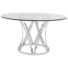 Load image into Gallery viewer, Bern stainless steel round table with 4 chair&#39;s
