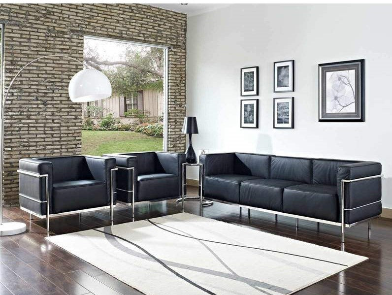 Tivoli Leather Sofa Set