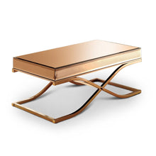 Load image into Gallery viewer, Gold Stainless steel Coffee Table
