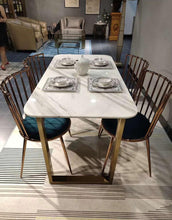 Load image into Gallery viewer, Modern Dining table with 4 Chair&#39;s
