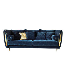 Load image into Gallery viewer, Luxury 3 seater velvet sofa
