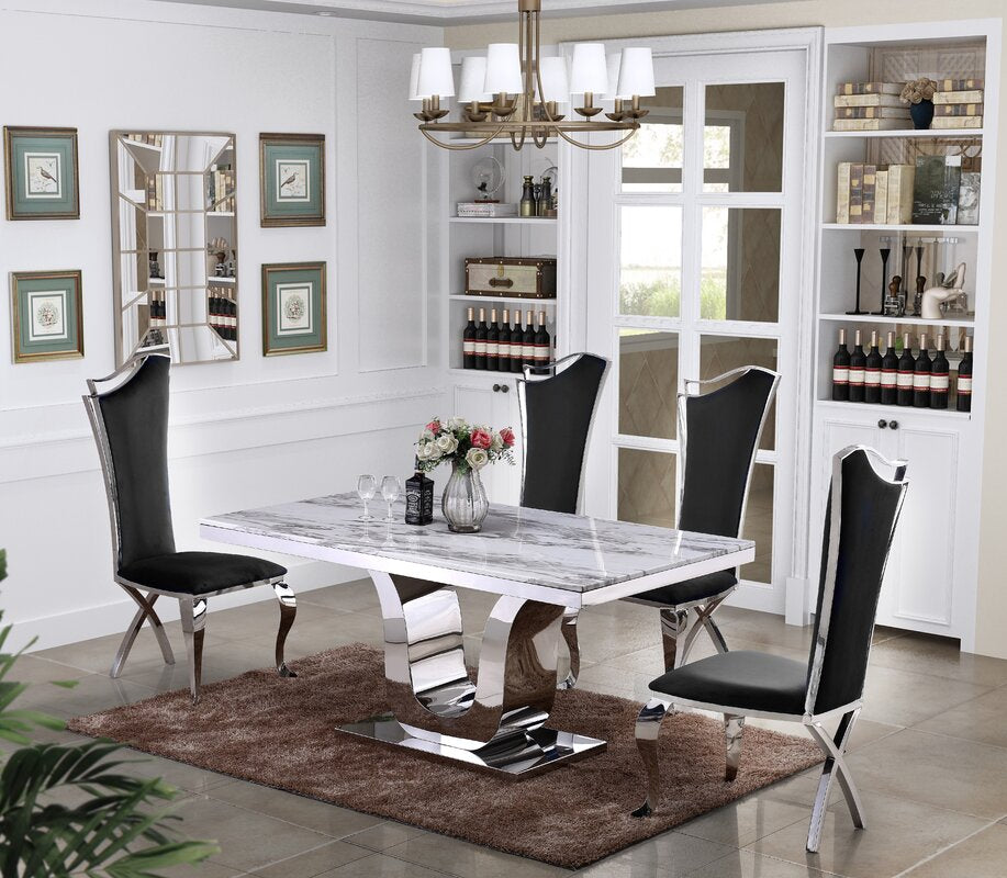 Edelina Dining table with 4 chair's