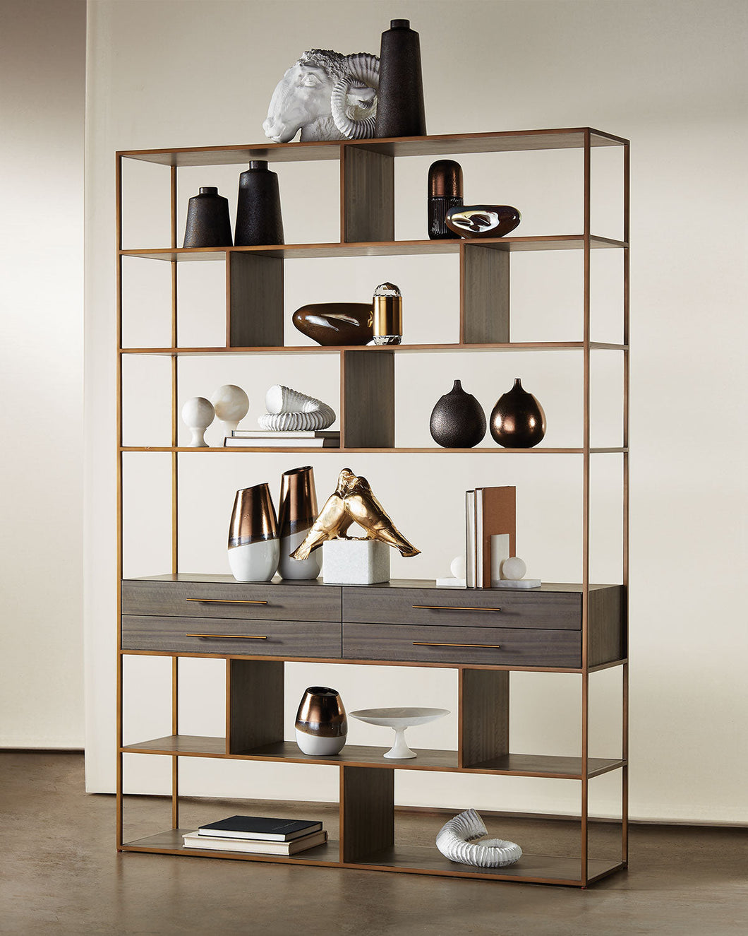 Mack Geometric Shelf rack