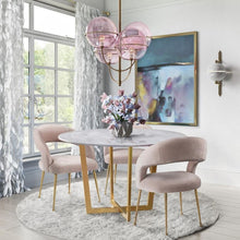 Load image into Gallery viewer, Rocco Dining table with 3 chair&#39;s
