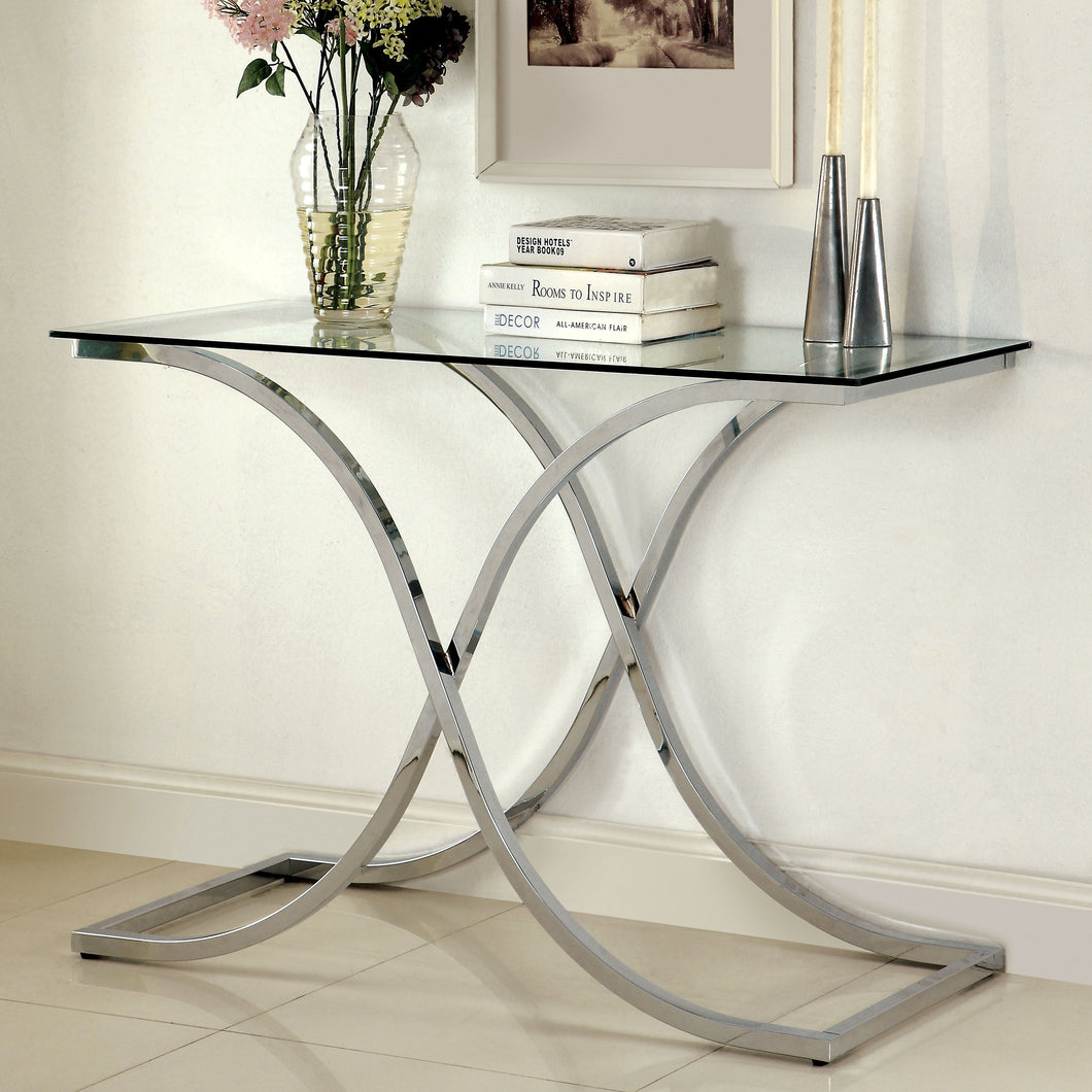 Silver Orchid Olivia Console table