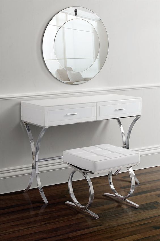 White Vanity Dressing Table set