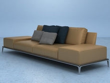 Load image into Gallery viewer, Soreto 83&quot; leather Sofa
