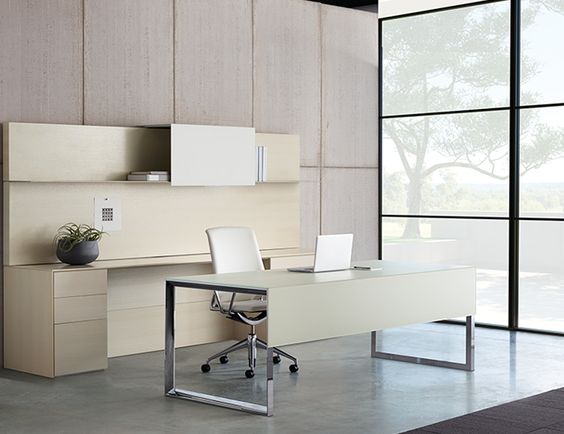 Modern White Executive Office Desks