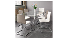 Load image into Gallery viewer, Silverado dining tablenwith 6 chair&#39;s
