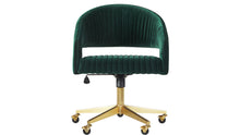 Load image into Gallery viewer, Green Velvet Office Chair
