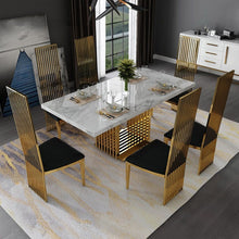 Load image into Gallery viewer, Modern Elegant Dining table with 4 chair&#39;s
