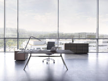 Load image into Gallery viewer, Modern Stainless steel Executive desk
