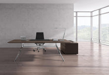 Load image into Gallery viewer, Modern Stainless steel Executive desk
