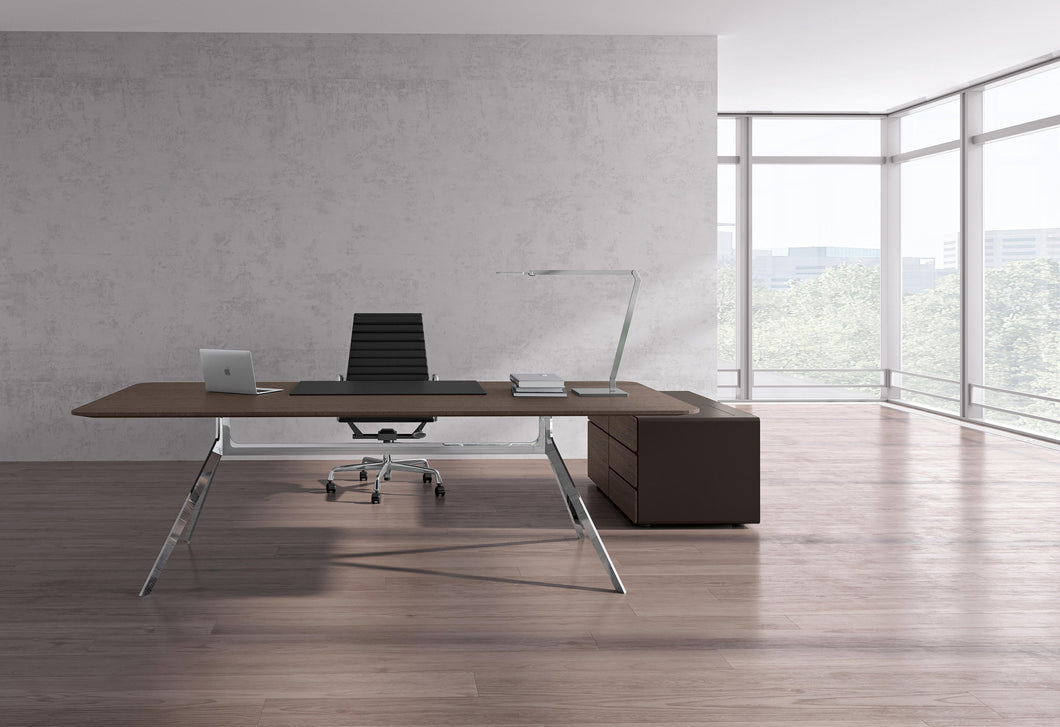 Modern Stainless steel Executive desk