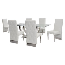 Load image into Gallery viewer, Vida White 4-Piece Dining Set
